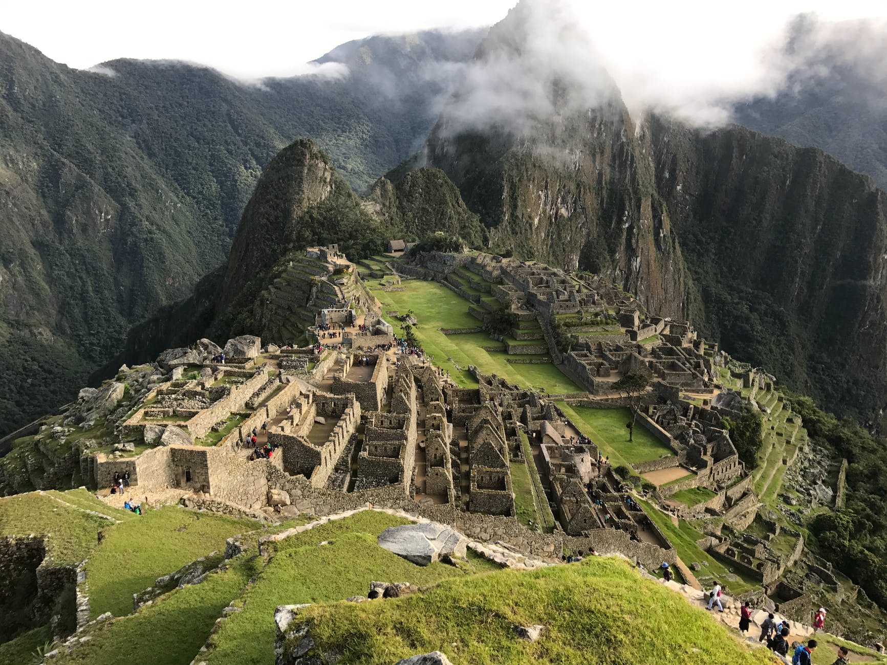 clouds daylight inca inca temple